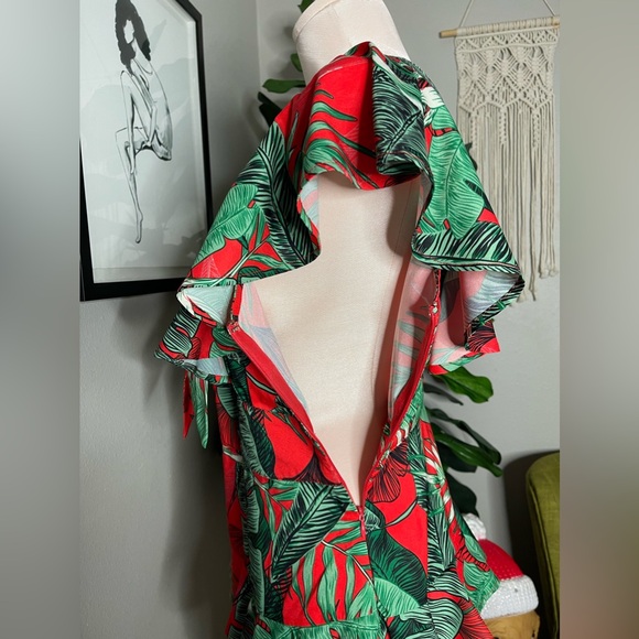 BURU Tropical Floral Print Dress - Picture 5 of 11